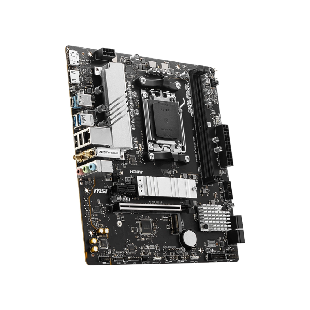 MSI B650M BOMBER WIFI DDR5 Motherboard For AMD view 4